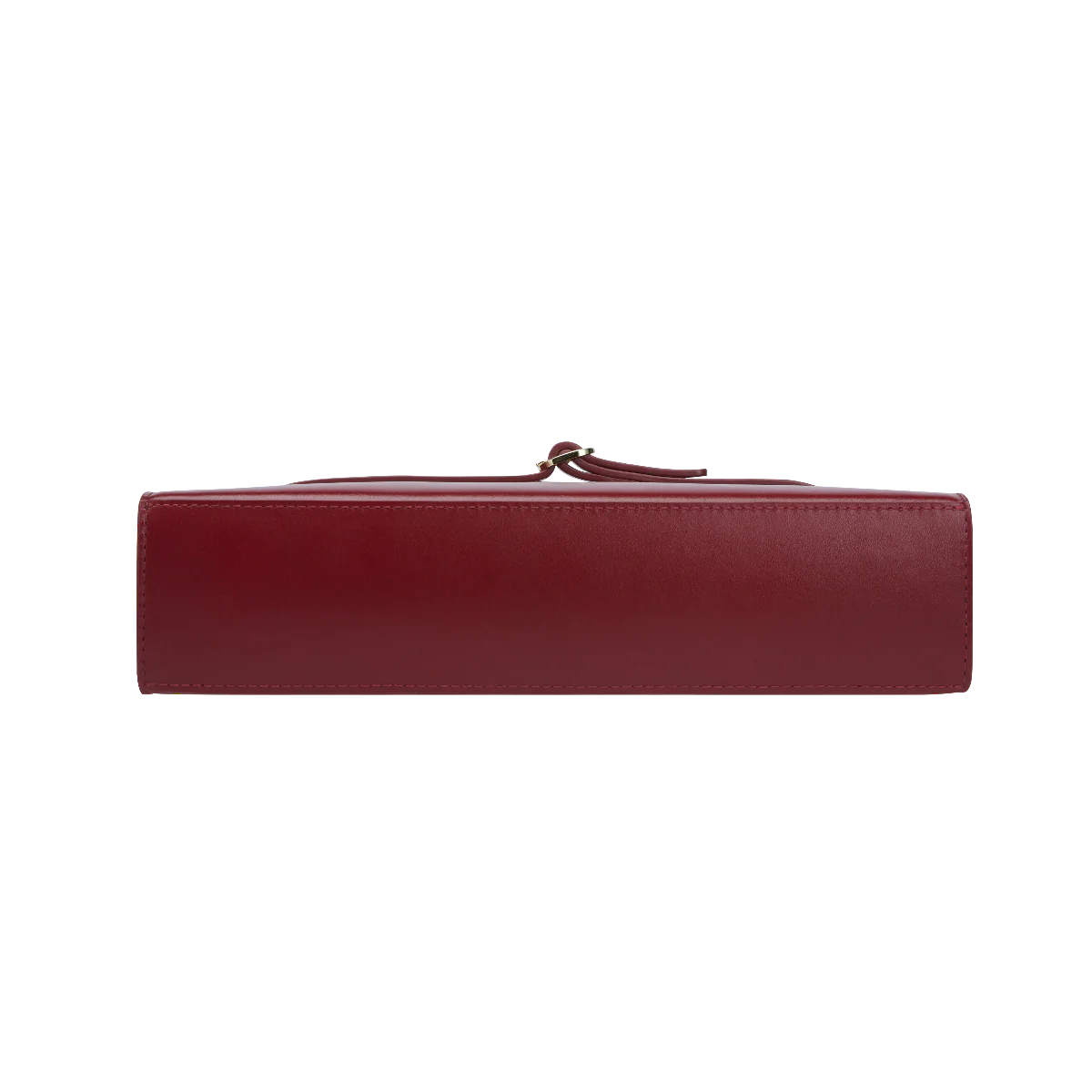 3-Way Baguette Bag – Maroon Nappa Calf Leather