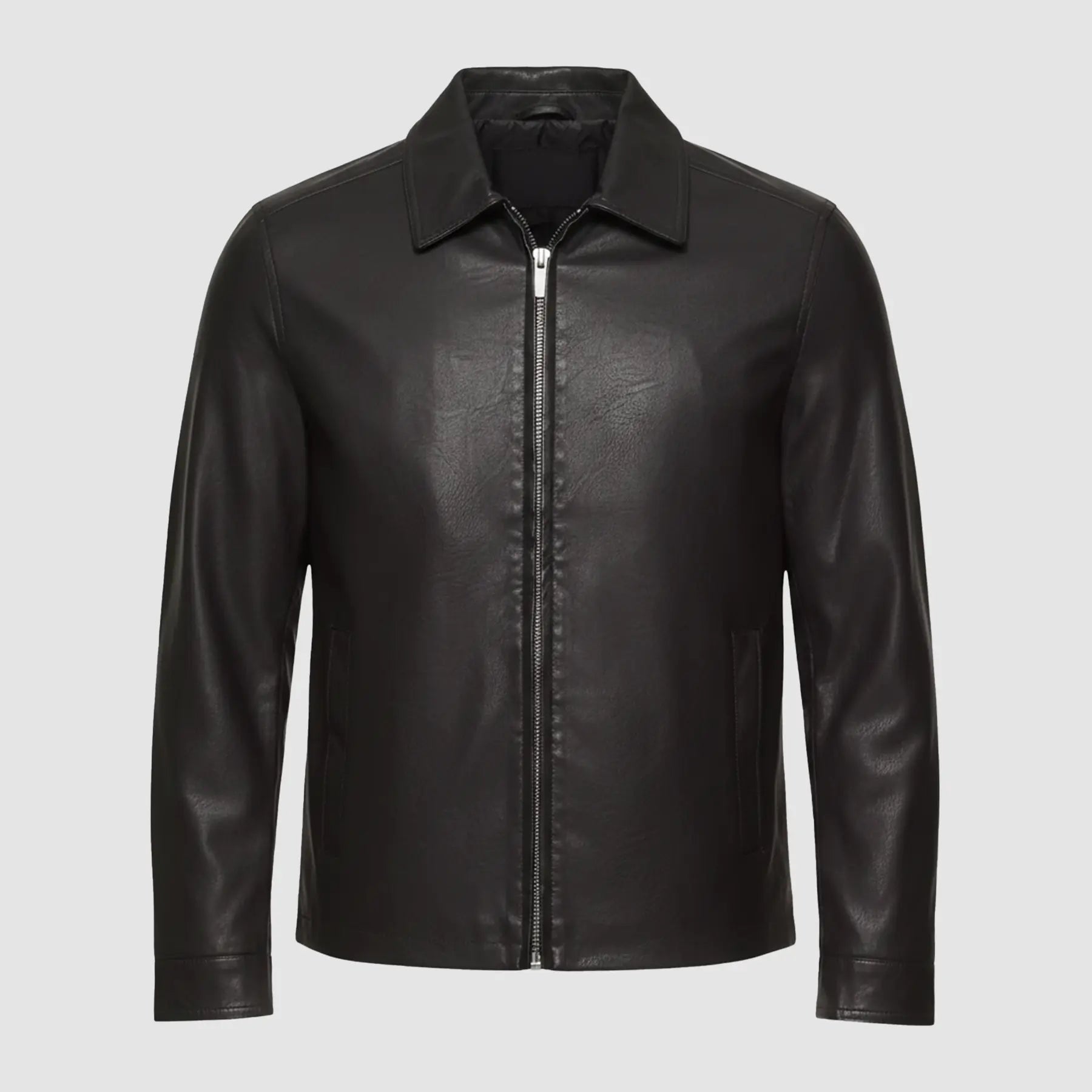 Tony Soprano Black Leather Jacket