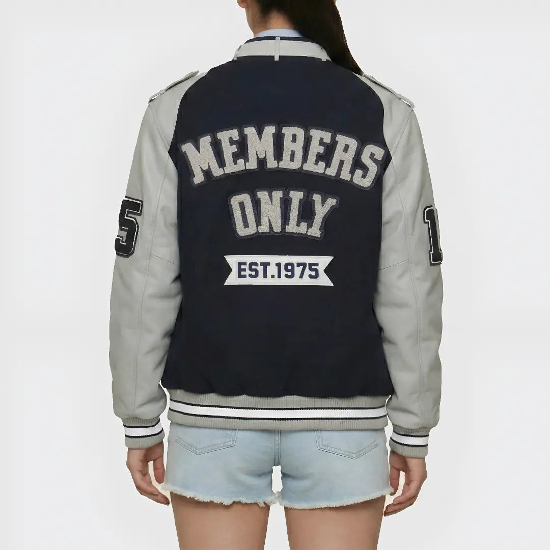 Women's Oversized Varsity Jacket