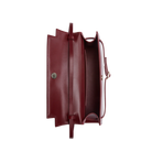 3-Way Baguette Bag – Maroon Nappa Calf Leather 