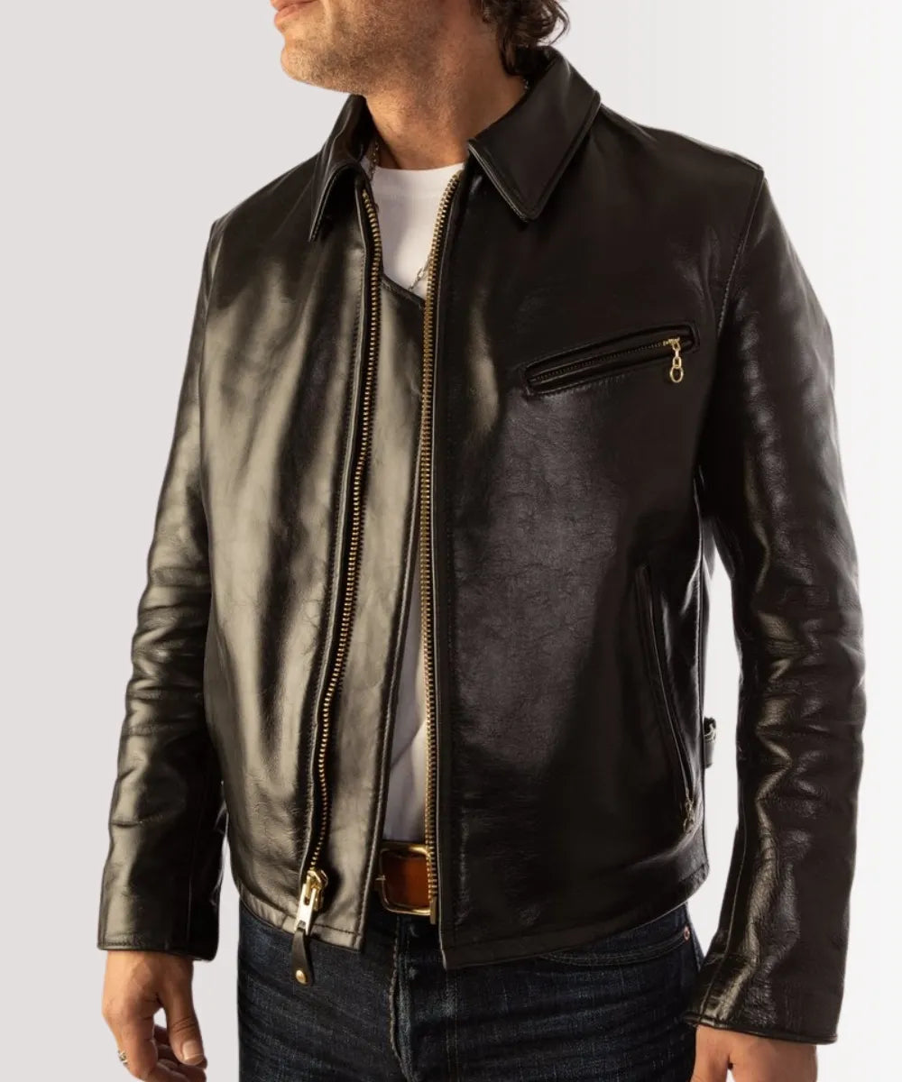 The Maverick Vintage 1980s Leather Jacket