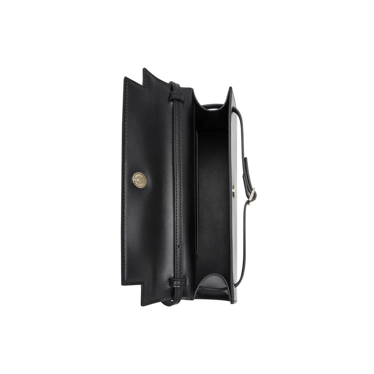 Black Baguette Bag I 3-Way Women Nappa Leather I Shoulder Bag
