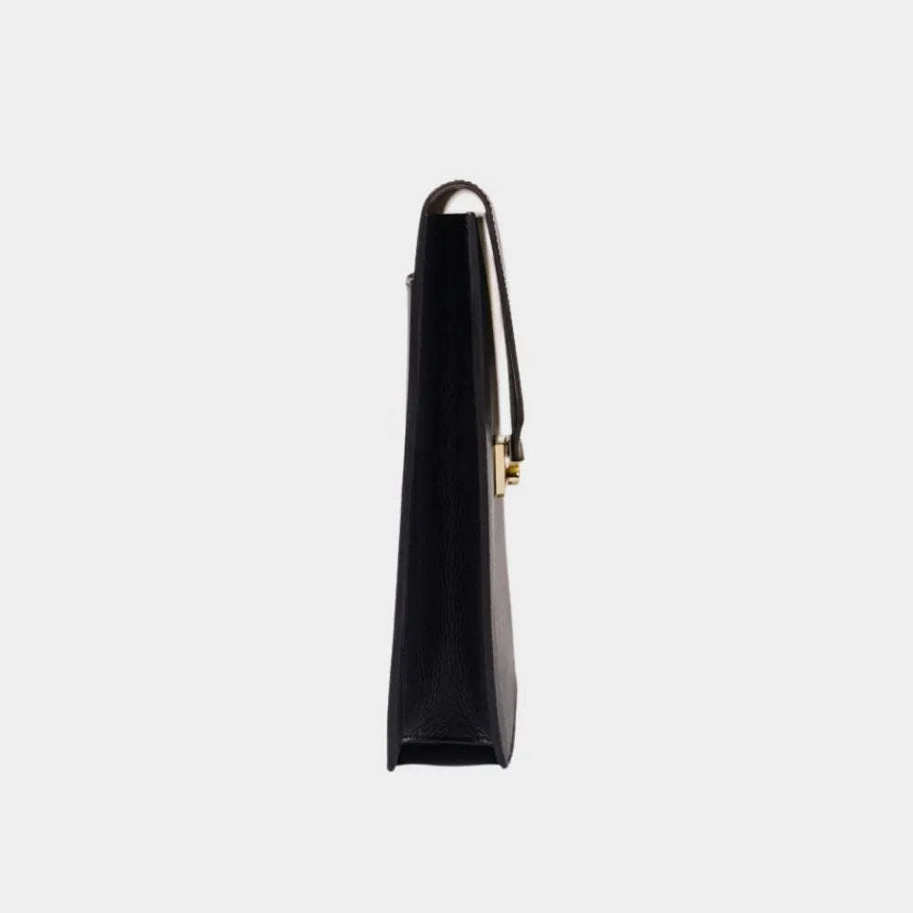 15" Lock Leather Portfolio Case
