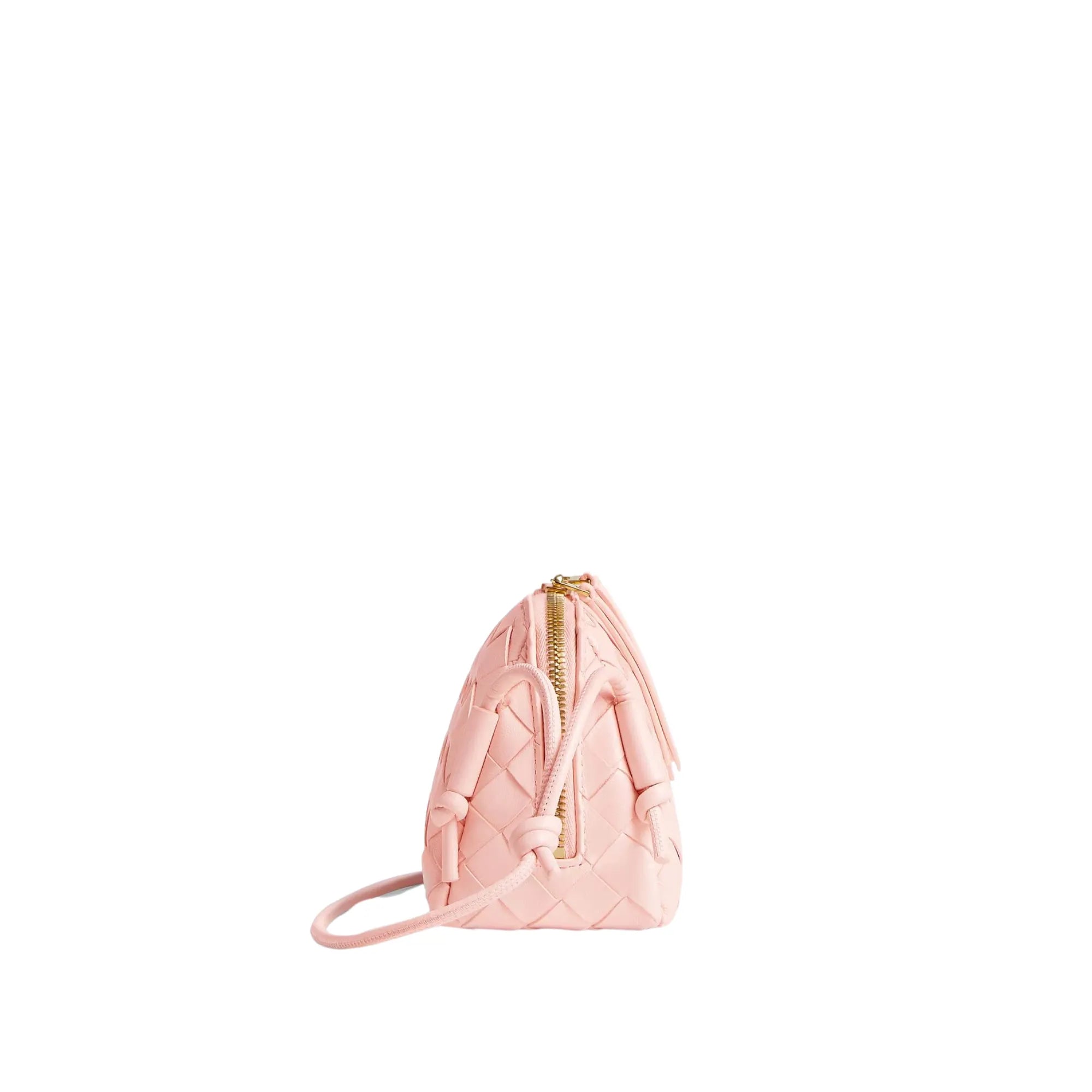 Concert Mini Pouch Intrecciato Leather Crossbody Bag