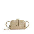 Concert Mini Pouch Intrecciato Leather Crossbody Bag
