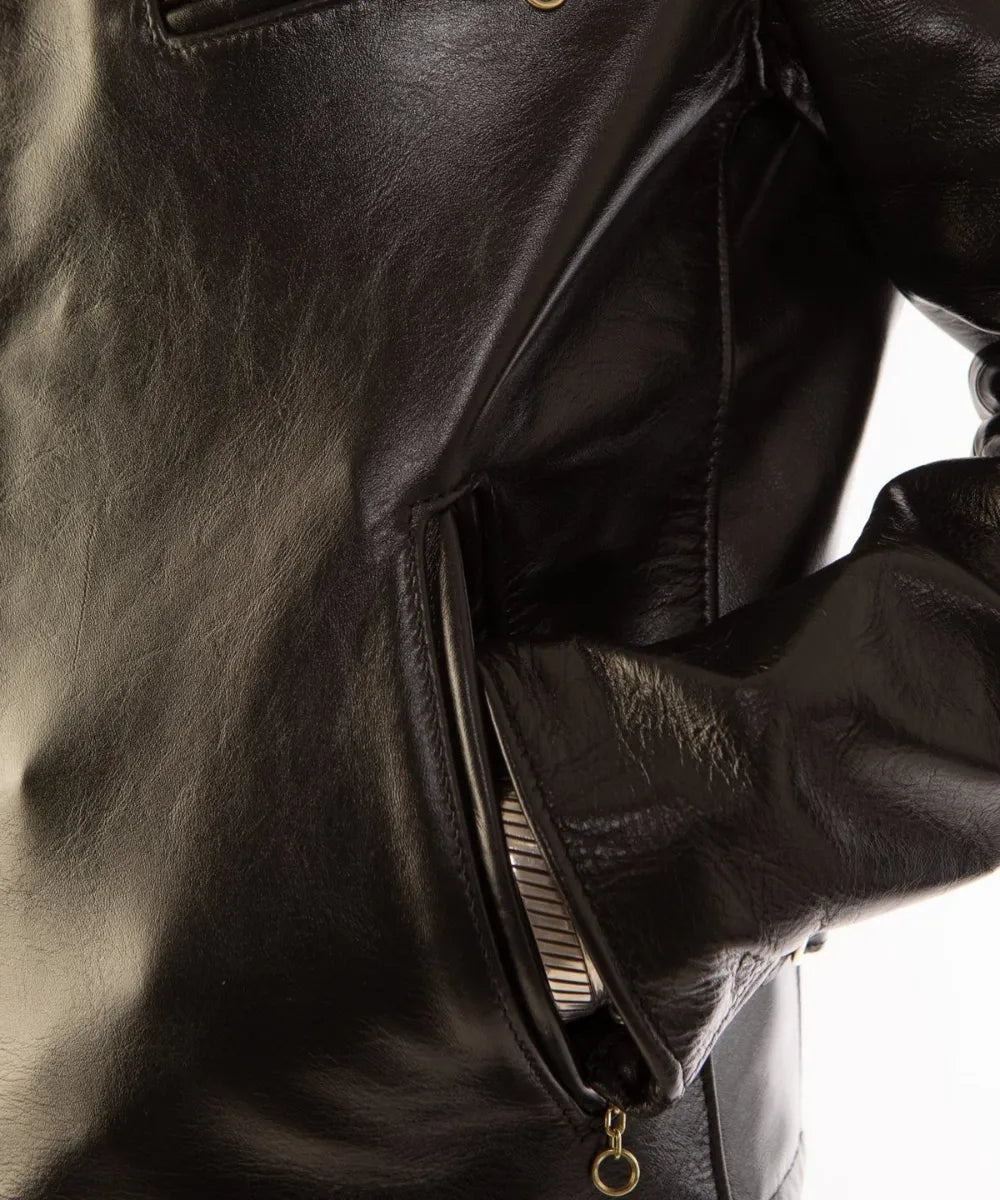 The Maverick Vintage 1980s Leather Jacket