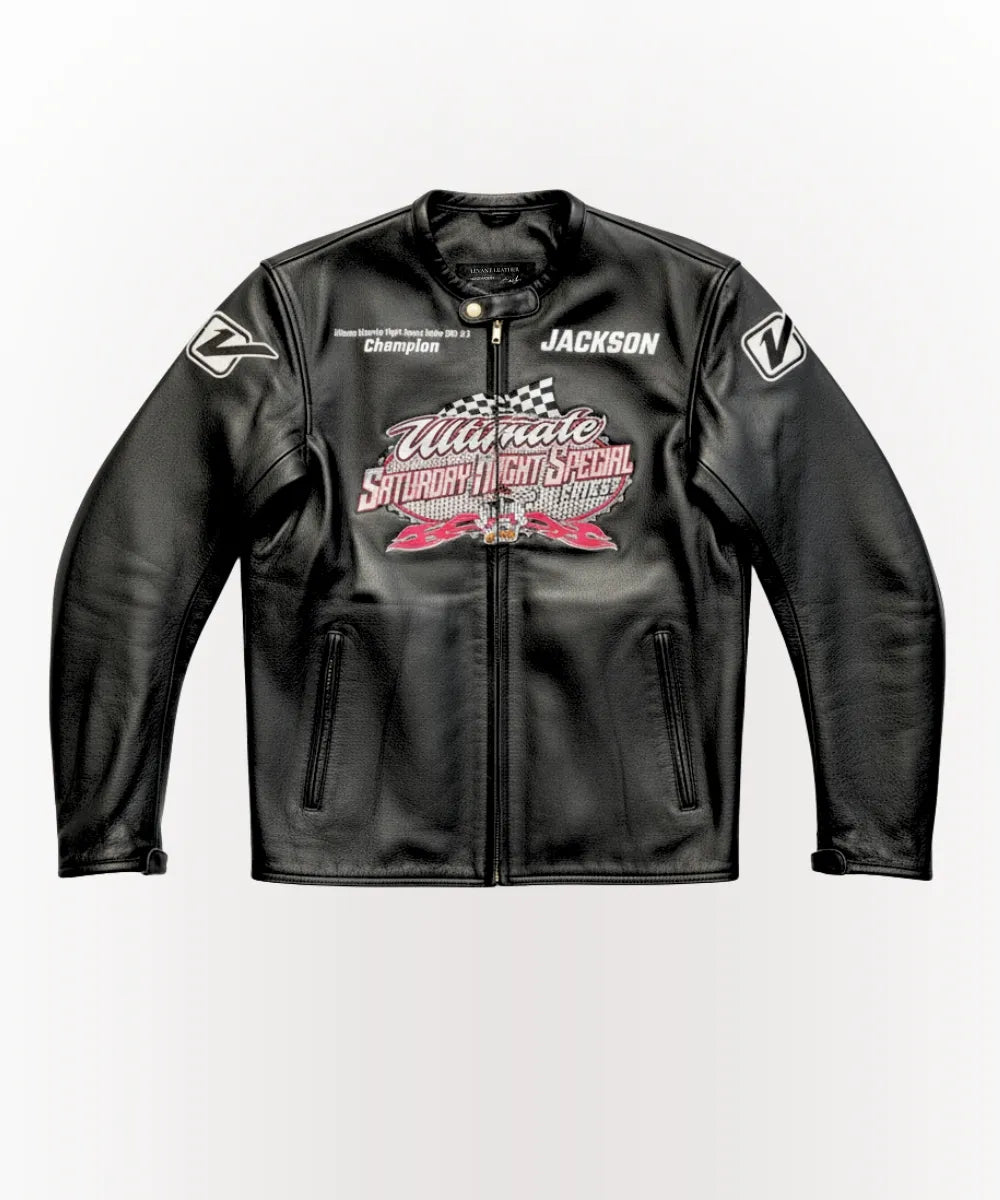 Champion Go Kart Racing Leather Jacket