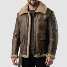 Terminator 2 Arnold Schwarzenegger Brown Leather Jacket