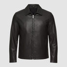 Tony Soprano Black Leather Jacket